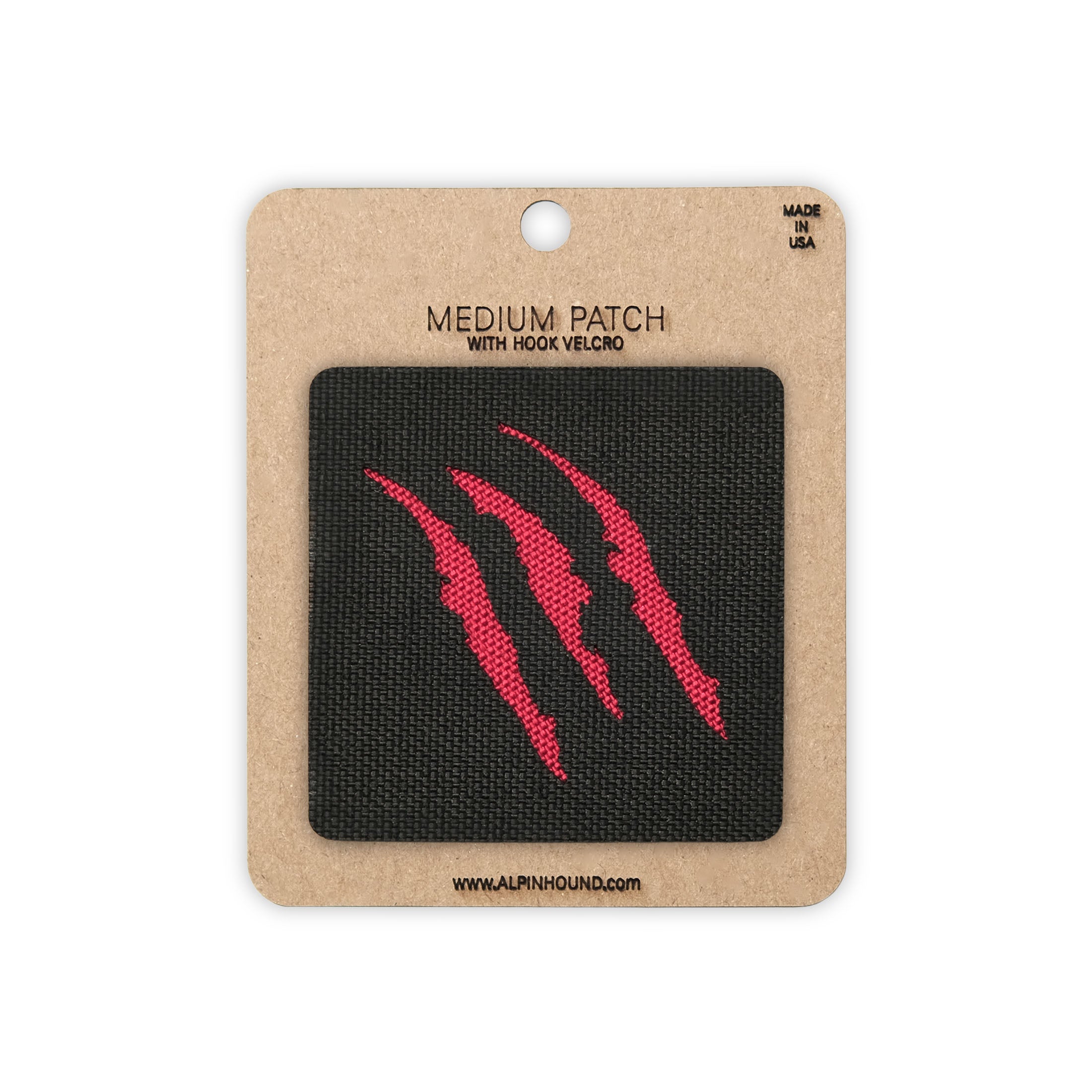 Claw Marks Tactical Patch 2X2 Cordura Morale Patch by Alpinhound Supply