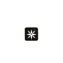 Compass Rose Tactical Patch 1X1 Cordura Morale Patch