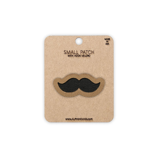 Moustache Tactical Patch 1.5 Cordura Morale Patch by Alpinhound Supply