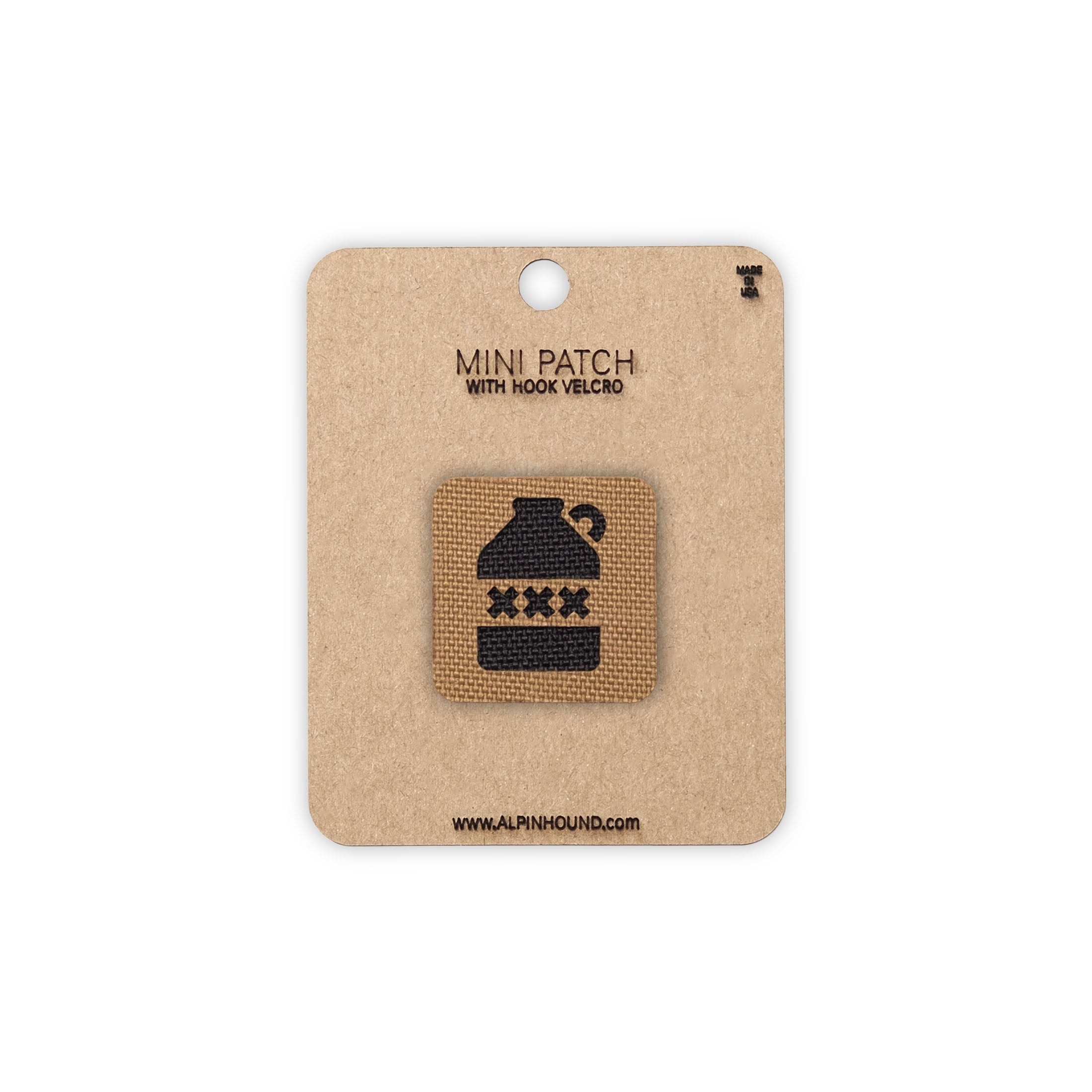 Moonshine Tactical Patch 1X1 Cordura Morale Patch by Alpinhound Supply