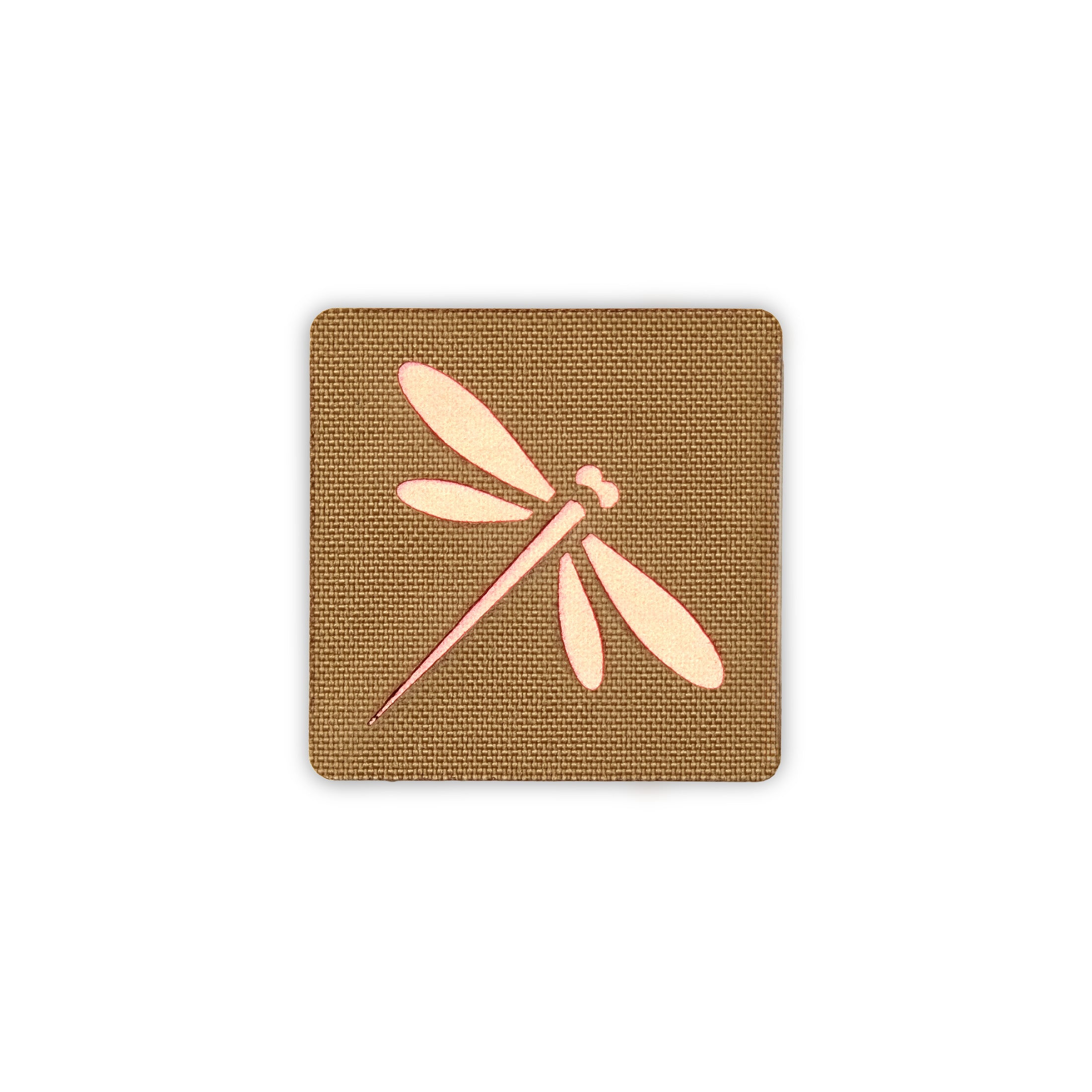 Dragonfly Tactical Patch Black 2X2 Cordura Morale Patch