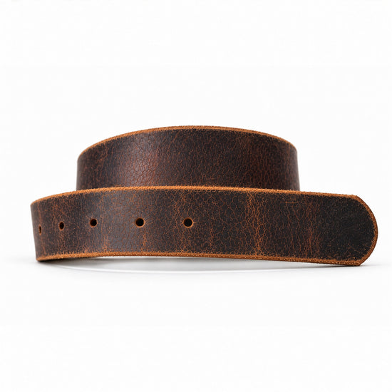 Crazy Horse Leather Belt Strap