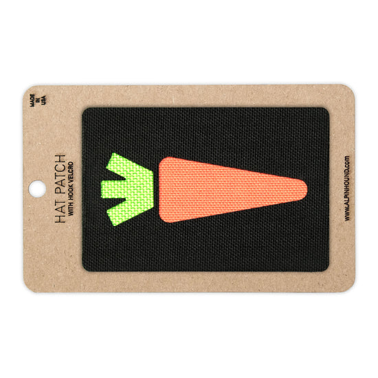 Carrot Tactical Patch 3X2 Cordura Morale Patch by Alpinhound Supply