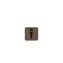 Carrot Tactical Patch 1X1 Cordura Morale Patch by Alpinhound Supply