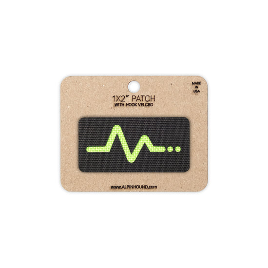 EKG Tactical Patch 1X2 Cordura Morale Patch by Alpinhound Supply