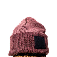 ECO-Wool Watch Caps with 2X2 Patch Panel