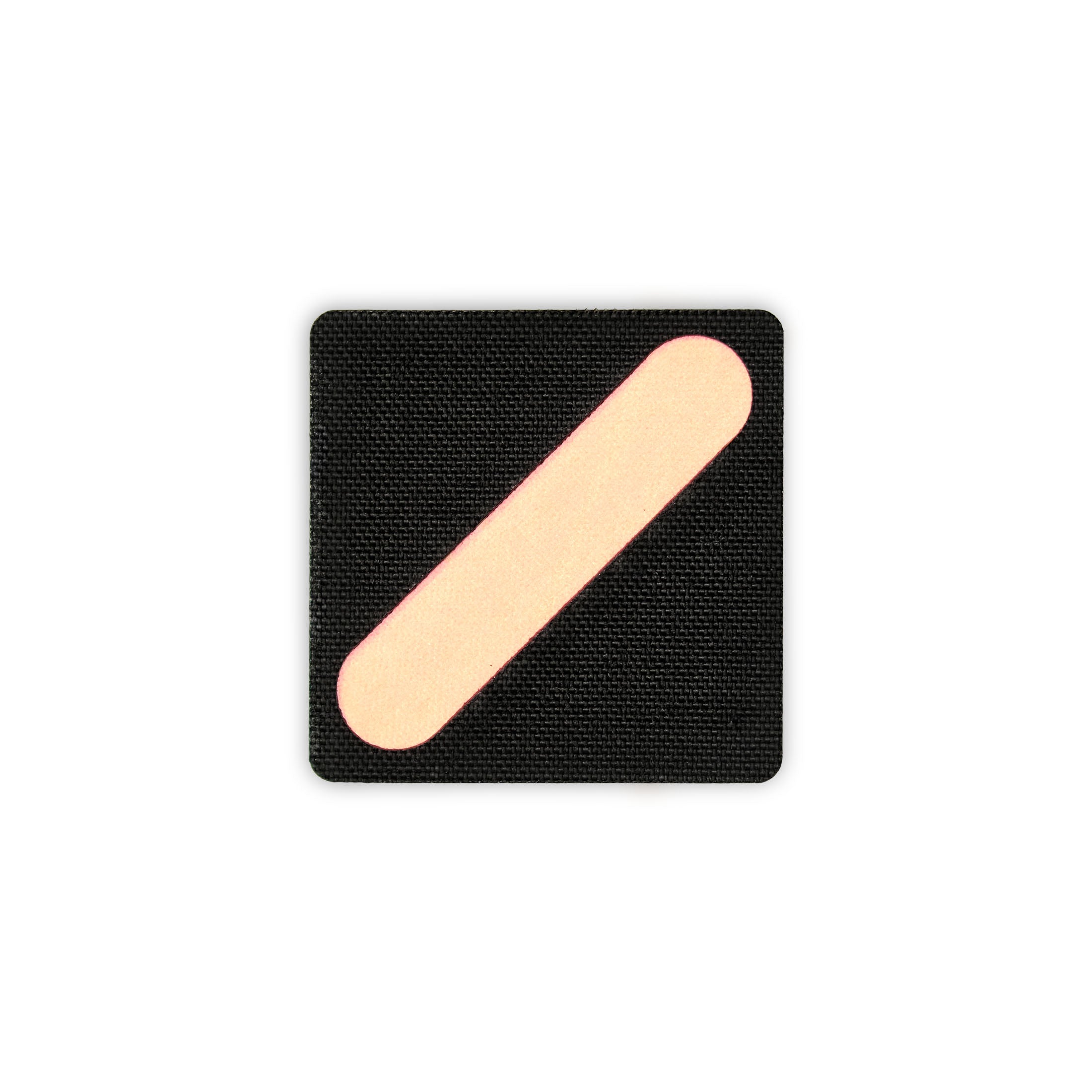 Diagonal Fat Line Tactical Patch 2X2