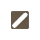 Diagonal Fat Line Tactical Patch 2X2 Cordura Morale Patch by Alpinhound Supply