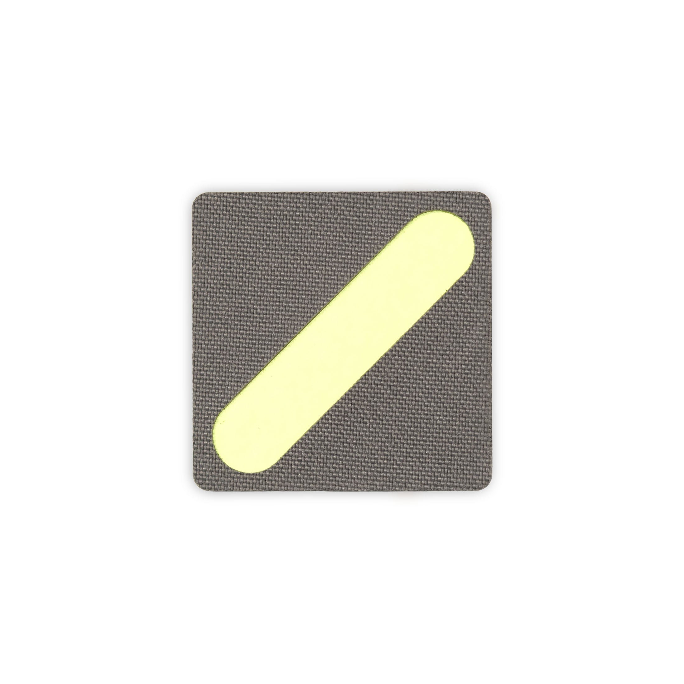 Diagonal Fat Line Tactical Patch 2X2 Cordura Morale Patch by Alpinhound Supply