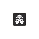 Gas Mask Tactical Patch 1.5X1.5 Cordura Morale Patch by Alpinhound Supply