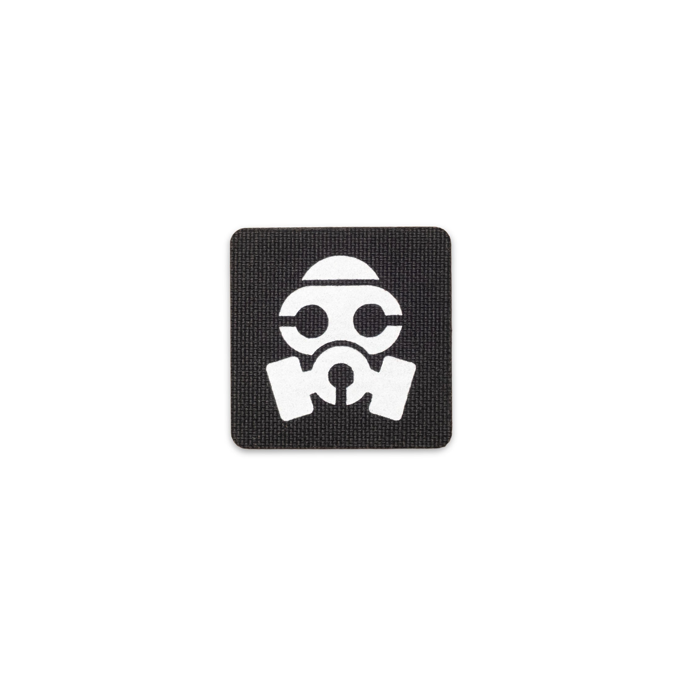 Gas Mask Tactical Patch 1.5X1.5 Cordura Morale Patch by Alpinhound Supply