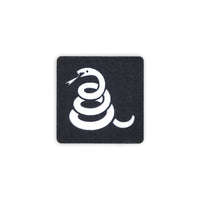 Gadsden Snake Tactical Patch 2X2 Cordura Morale Patch by Alpinhound Supply