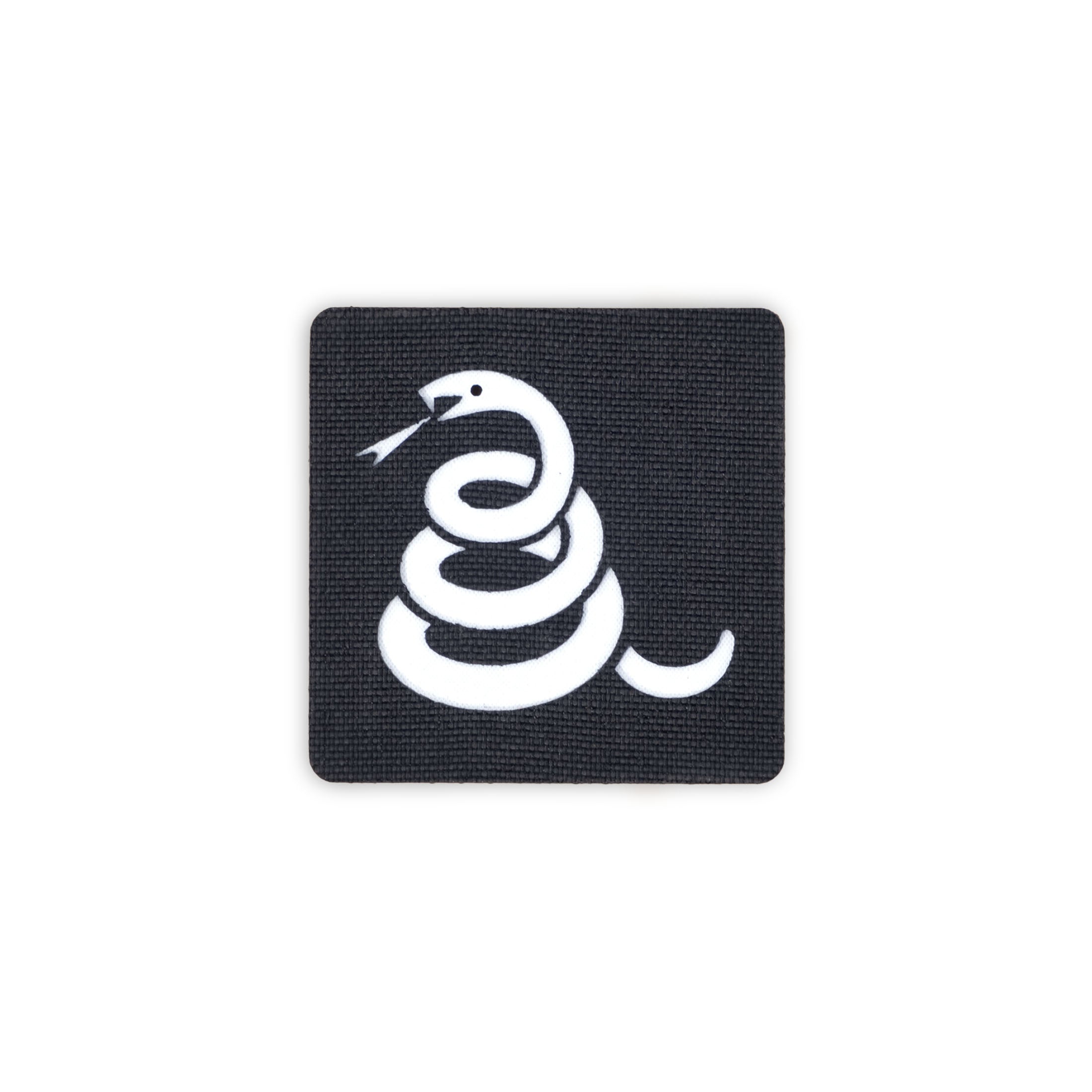 Gadsden Snake Tactical Patch 2X2 Cordura Morale Patch by Alpinhound Supply