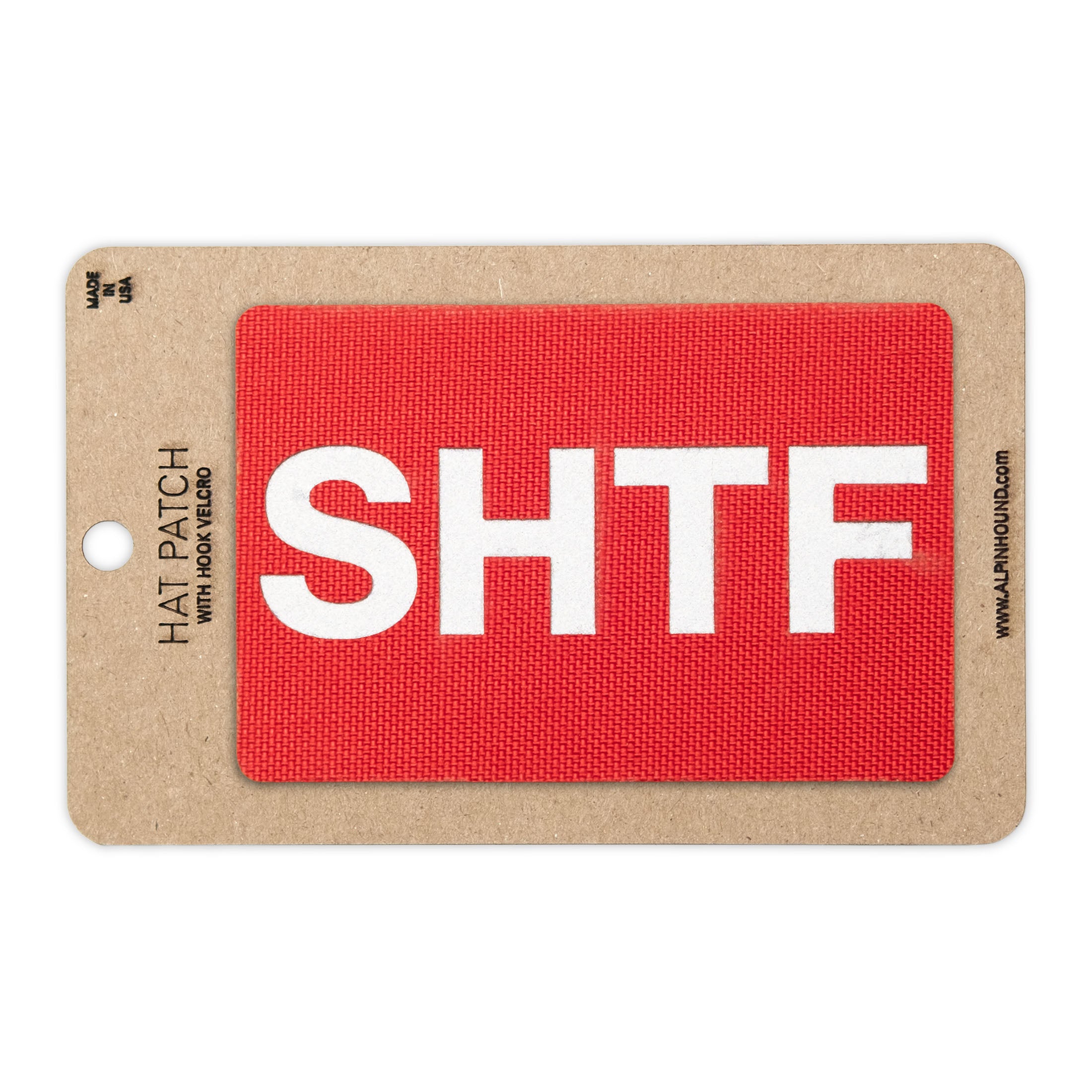 SHTF Tactical Hat Patch 2X3