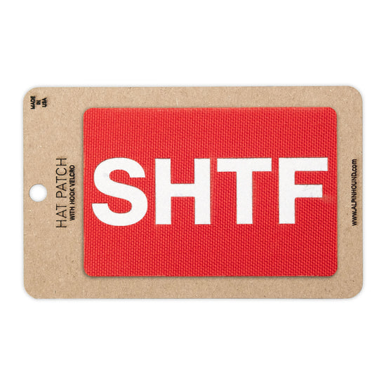 SHTF Tactical Hat Patch 2X3