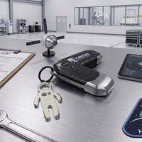 Astronaut Steel Forge™ Tag | Keychain & Bag Charm