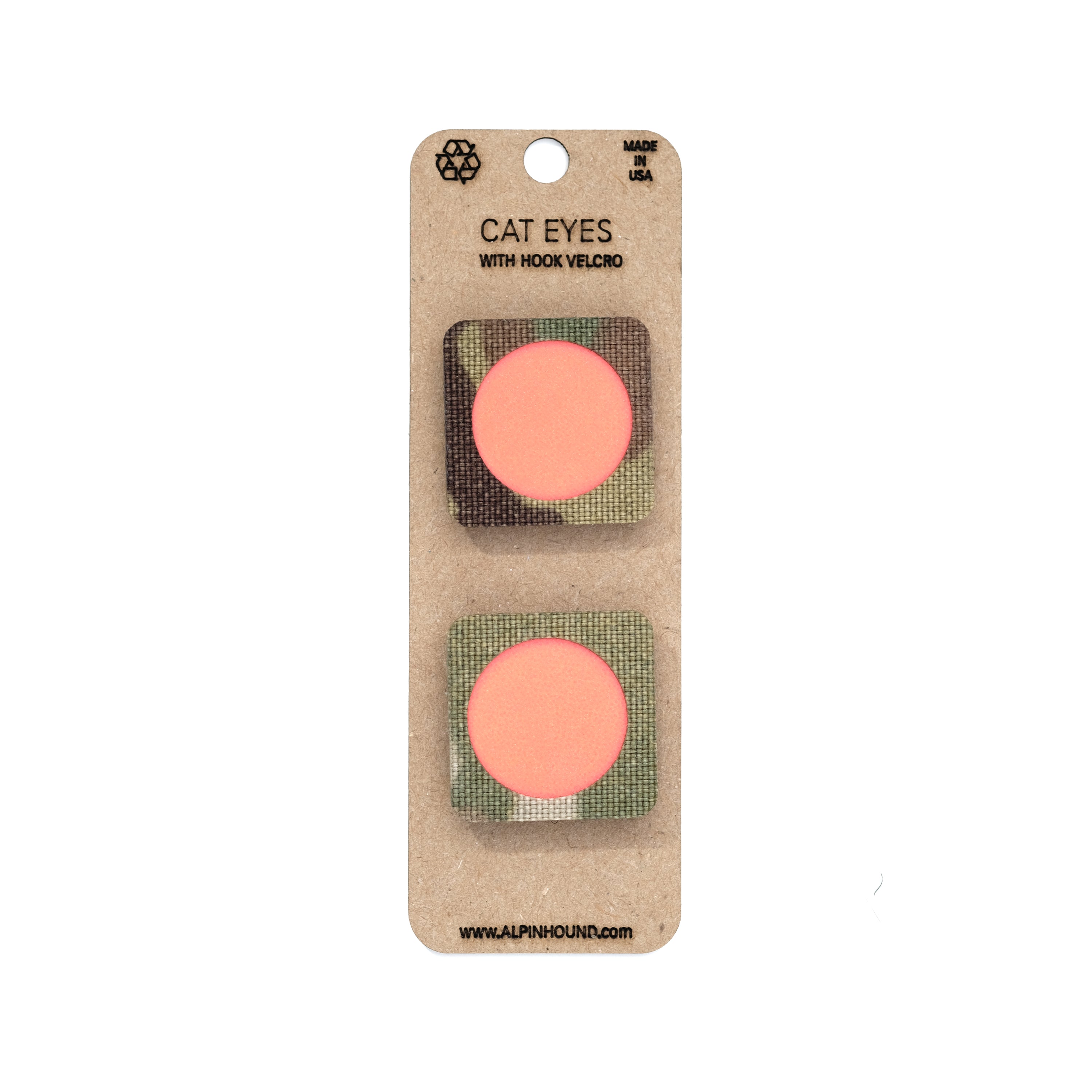 Reflective Cat Eye Tactical Patch Set 1X1