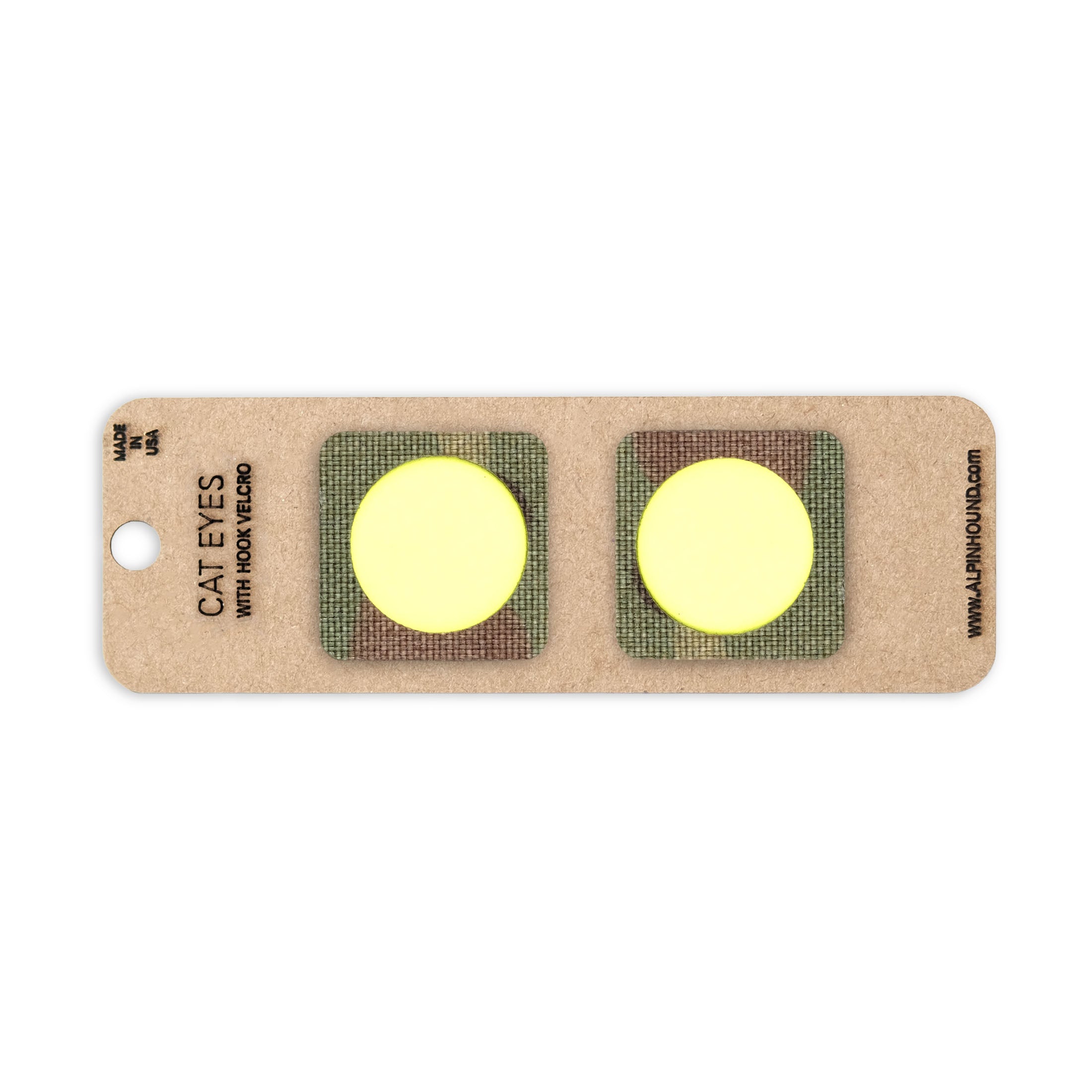 Cat Eyes Tactical Patch Set 1X1 Cordura Morale Patch by Alpinhound Supply