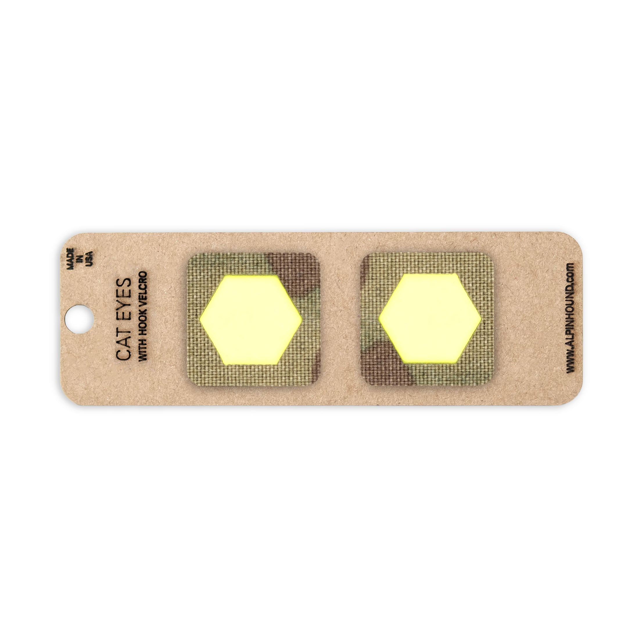 Cat Eyes Tactical Patch Set 1X1 Cordura Morale Patch by Alpinhound Supply