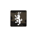 Heraldic Jackrabbit 2x2 Cordura Tactical Morale Patch