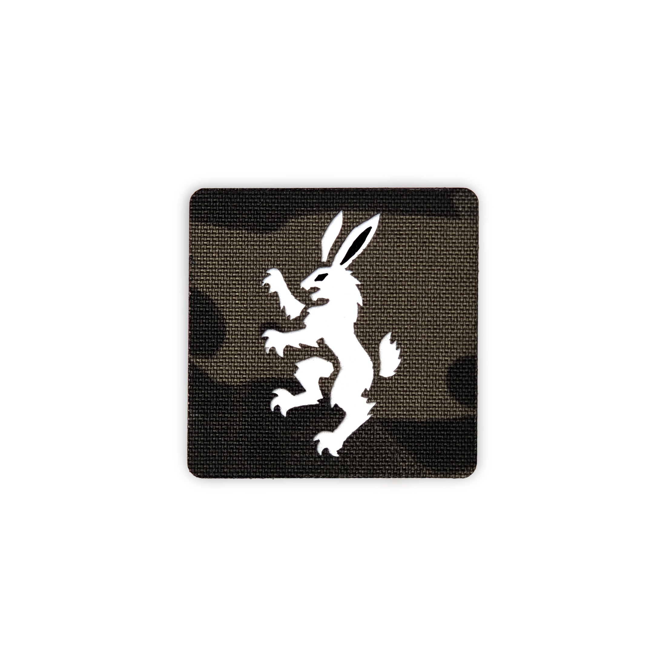Heraldic Jackrabbit 2x2 Cordura Tactical Morale Patch