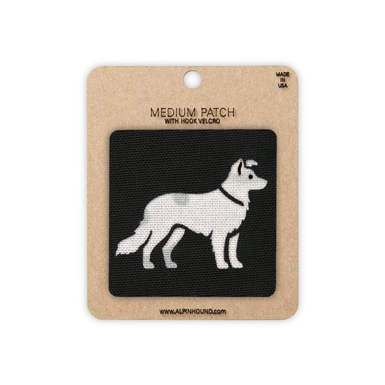 Border Collie 2x2 Cordura Tactical Patch – Hook Back