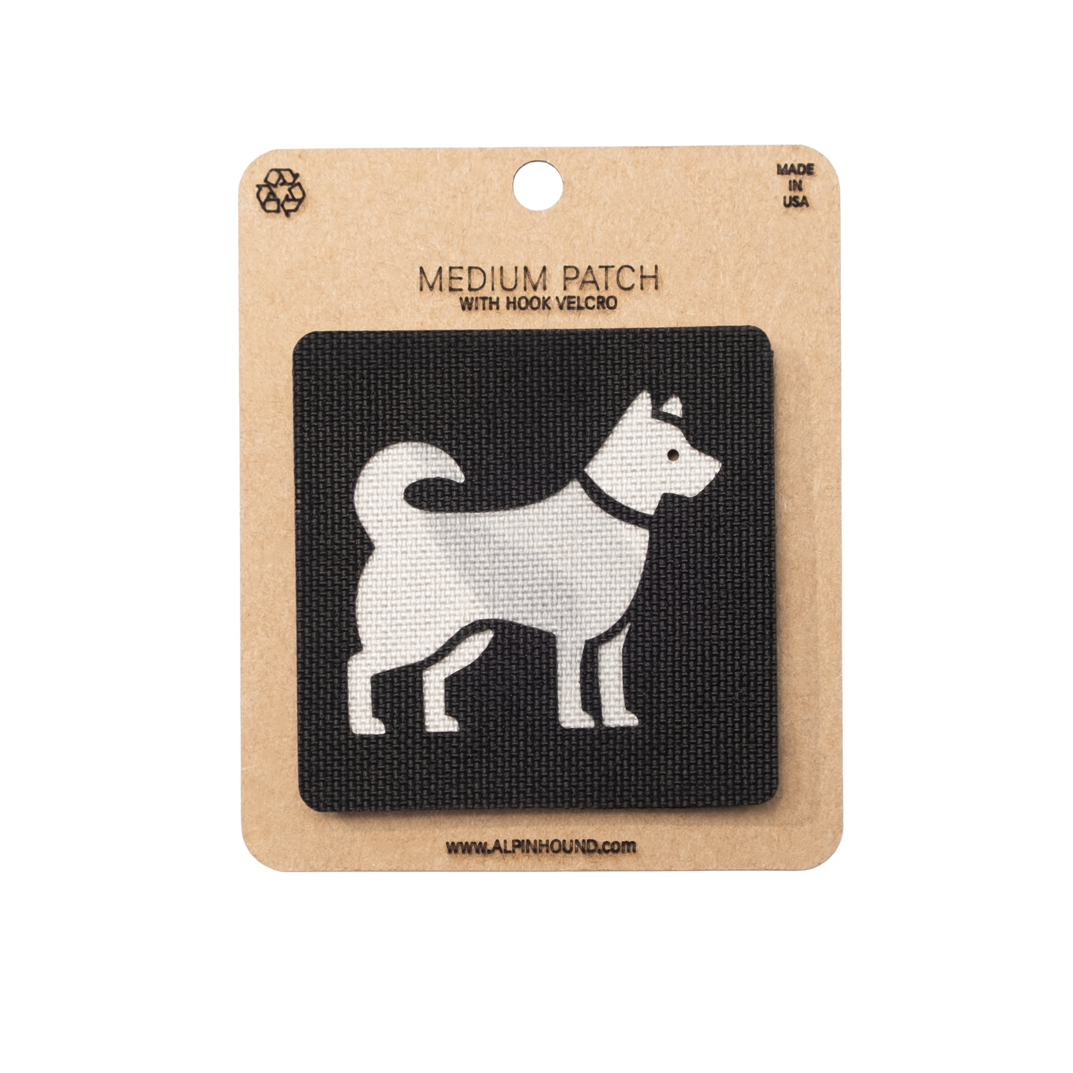 Siberian Husky Tactical Patch 2X2