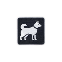Siberian Husky Tactical Patch 2X2