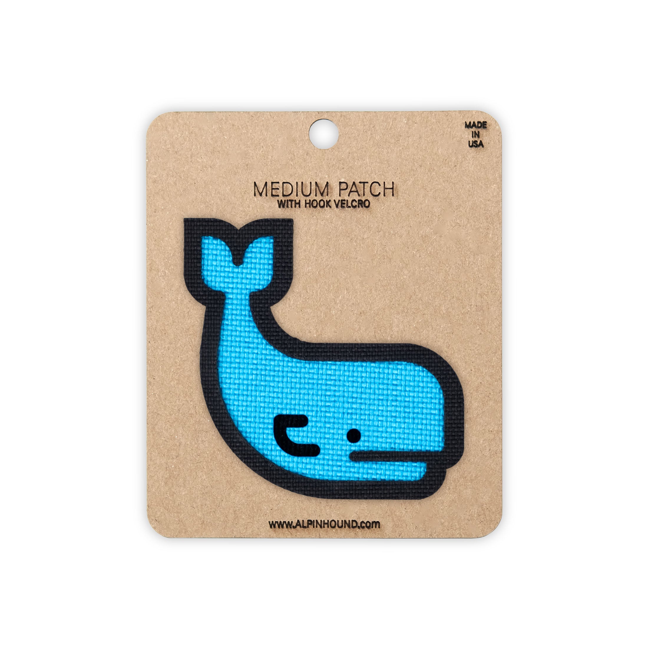 Sperm Whale Tactical Patch 2X2 Cordura Morale Patch by Alpinhound Supply