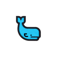 Sperm Whale Tactical Patch 2X2 Cordura Morale Patch by Alpinhound Supply