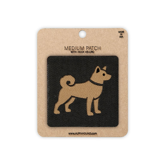 Shiba Inu Tactical Patch 2X2