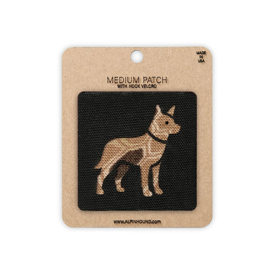 Blue Heeler Tactical Patch 2X2 Cordura Morale Patch