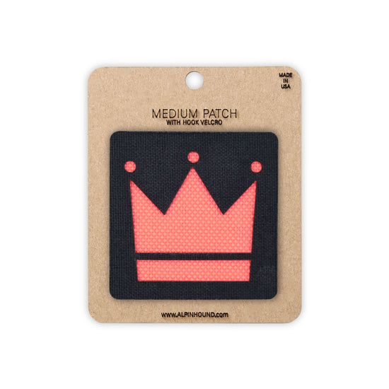 Crown Tactical Patch 2X2 Cordura Morale Patch by Alpinhound Supply