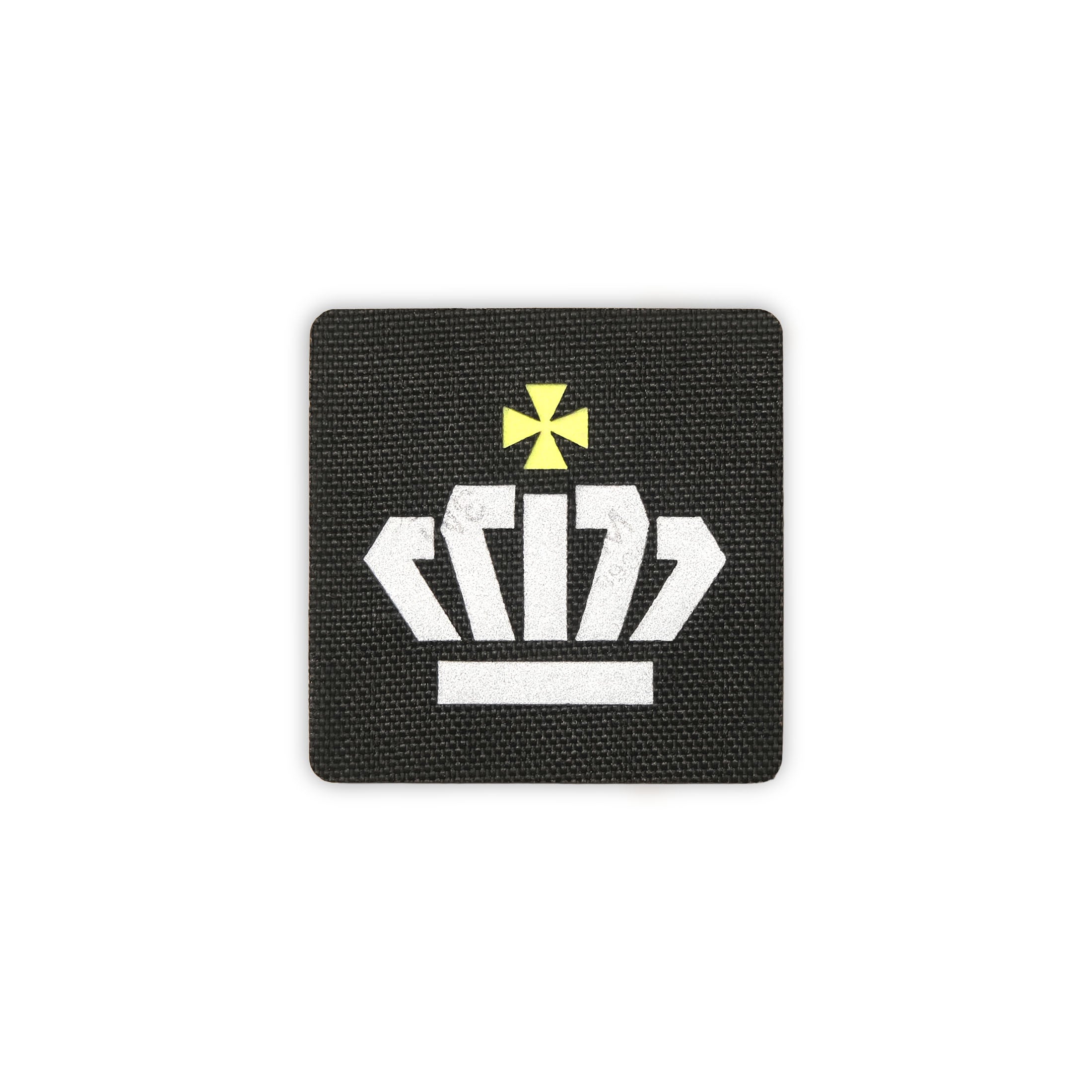 Royal Crown Tactical Patch 2X2 Cordura Morale Patch by Alpinhound Supply