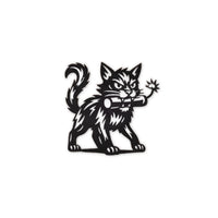 Bomb Cat HD Tactical Patch 2X2 Cordura Morale Patch by Alpinhound Supply