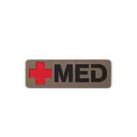 Medical ID Patch 1X2.75 Cordura Morale Patch by Alpinhound Supply
