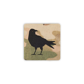 Crow patch 2x2 multicam black solo shot