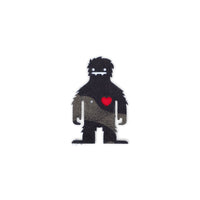 Love Squatch Tactical Patch Cordura Morale Patch by Alpinhound Supply