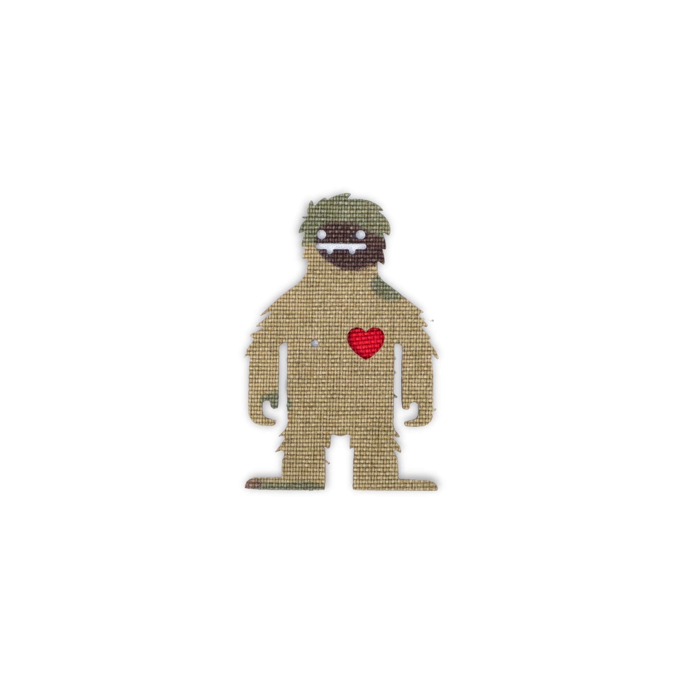 Love Squatch Tactical Patch Cordura Morale Patch by Alpinhound Supply