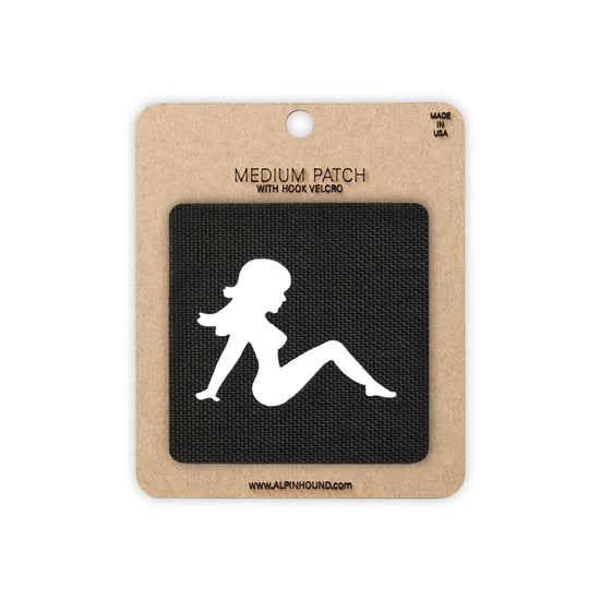 Mud flap Girl Tactical Patch 2X2 Cordura Morale Patch