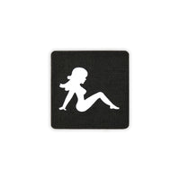 Mud flap Girl Tactical Patch 2X2 Cordura Morale Patch by Alpinhound Supply