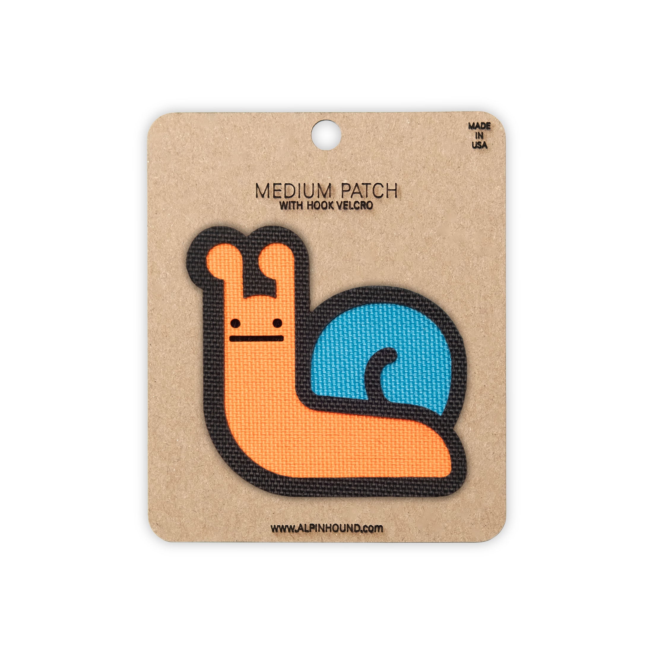 Snail Tactical Patch 2x2 Cordura Morale Patch by Alpinhound Supply