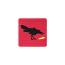 Crow & French Fry Tactical Patch 2X2 Cordura Morale Patch