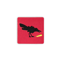 Crow & French Fry Tactical Patch 2X2 Cordura Morale Patch