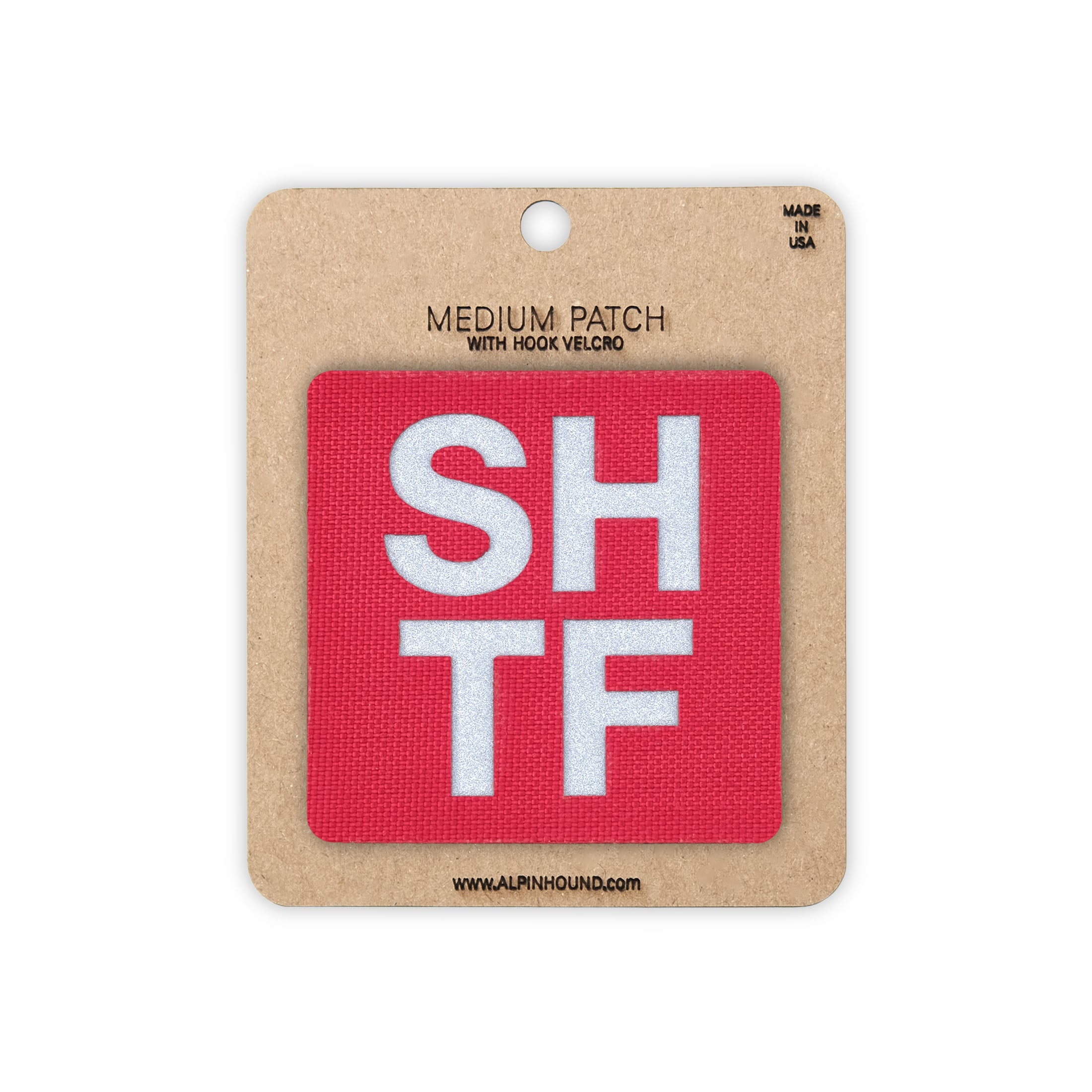 SHTF Bugout Bag ID Patch  2X2