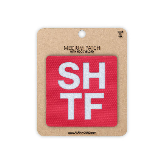 SHTF Bugout Bag ID Patch  2X2