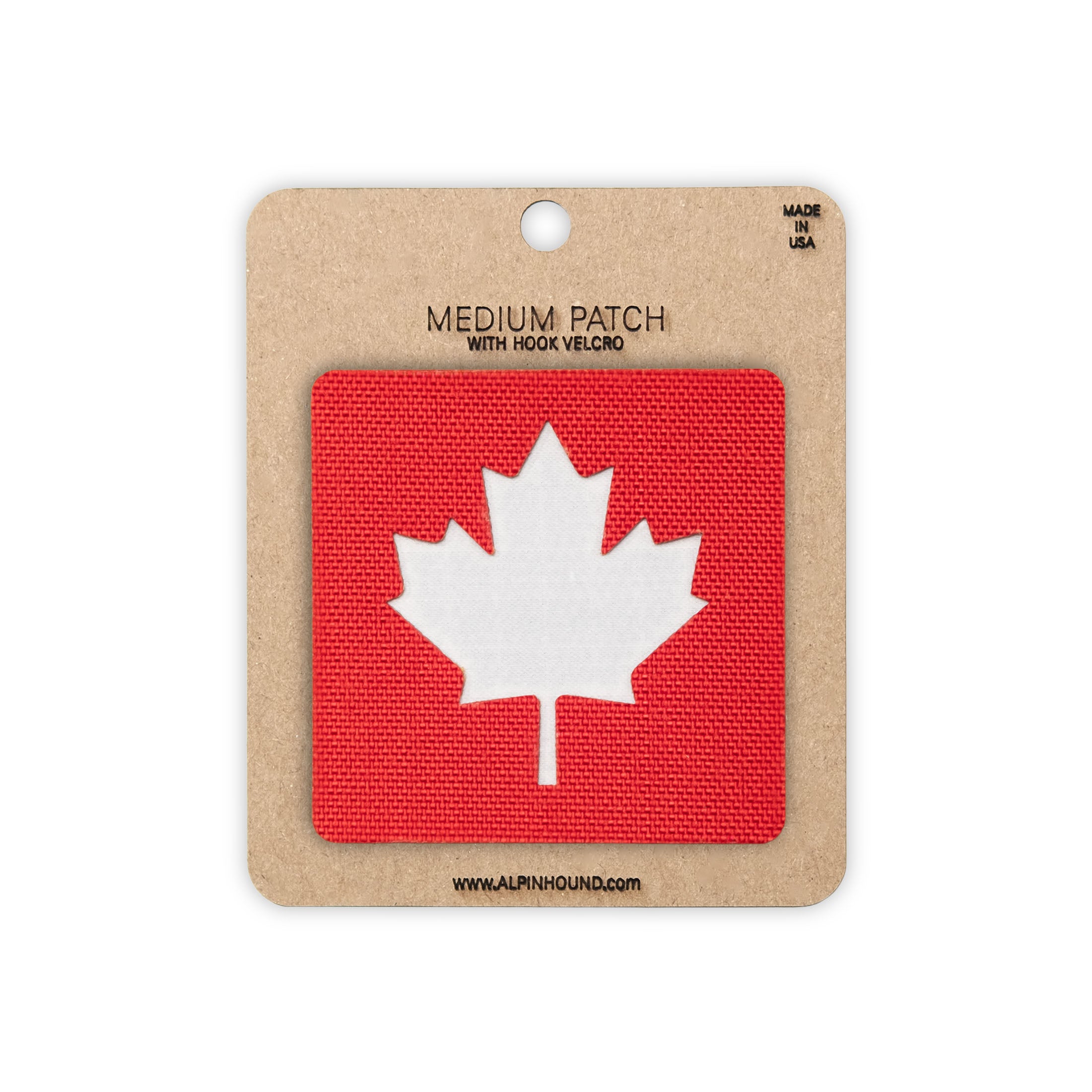 Canadian Maple Leaf Tactical Patch 2X2 Cordura Morale Patch by Alpinhound Supply
