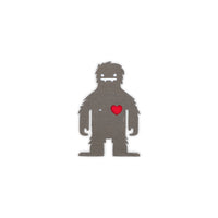 Love Squatch Tactical Patch Cordura Morale Patch by Alpinhound Supply