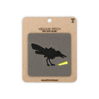 Crow & French Fry Tactical Patch 2X2 Cordura Morale Patch