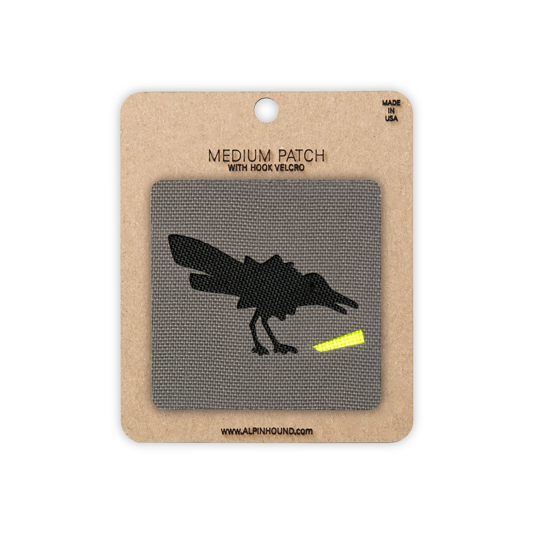 Crow & French Fry Tactical Patch 2X2 Cordura Morale Patch